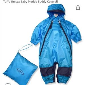 ✅SOLD.Tuffo 2T Waterproof Rain Coverall Blue